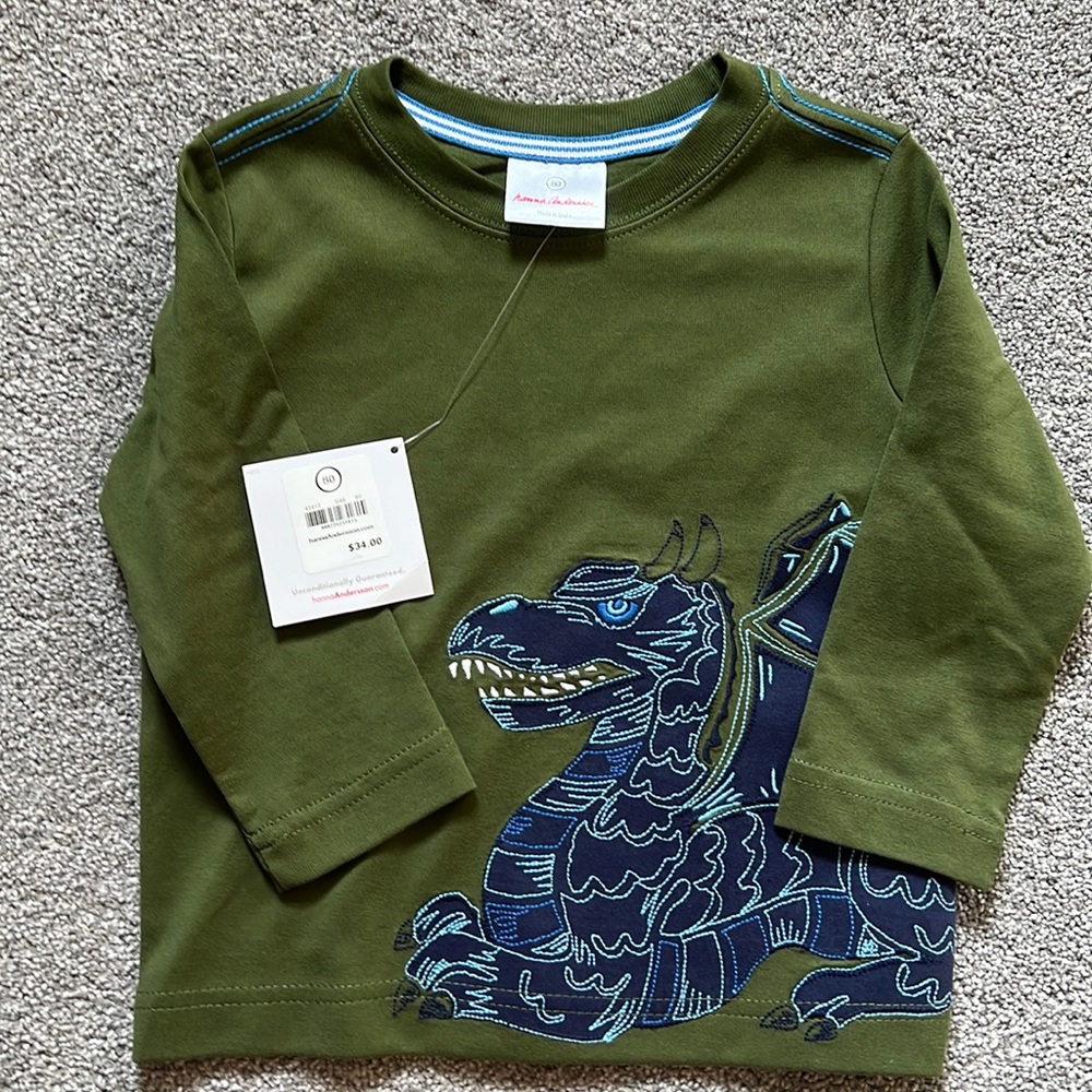 Hanna Andersson Dragon Longsleeve